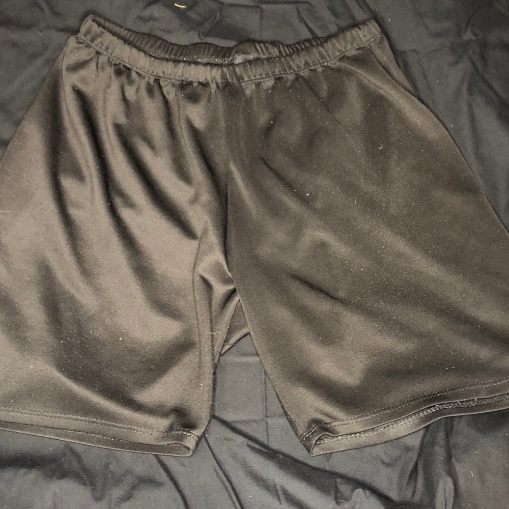 black biker shorts